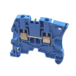 DIN RAIL T.B.4mm²  SCREW BLUE - 1SNK505020R0000