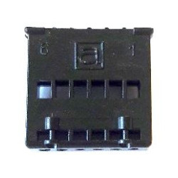 MINIMODUL TUNİK CONNECTOR 6PIN 180C MALE BLACK - 202.101006.02-299 MINIMODUL TUNİK CONNECTOR 6PIN 180C MALE BLACK - 202.101006.02-299