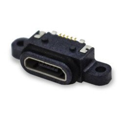CONN.MICRO USB 2.0 B TYPE 5PIN SMT R/A WATERPROOF - 207G-BD01 CONN.MICRO USB 2.0 B TYPE 5PIN SMT R/A WATERPROOF - 207G-BD01