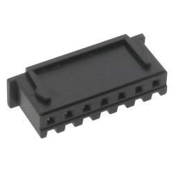 CON.T.B. HOUSING 2.5MM 7PIN FEMALE BLACK