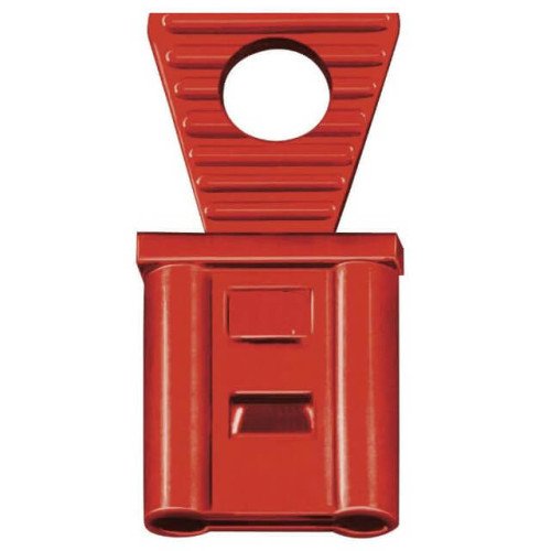 JUMPER 2PIN 5.08MM H:16.00MM 10A RED CUALLOY AU - 24.0050-22