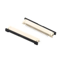 CONN.FPC 20PIN 1.00MM SMT R/A BOTTOM CONTACT - 311B-20LAA-R