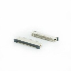 CONN.FPC 30PIN 0.50MM SMT V/T UPPER NORMAL SLIDE - 312A-30NAA-R
