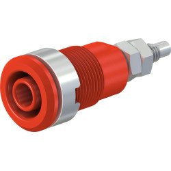 4 MM SAFETY SOCKET RED - 49.7043-22 4 MM SAFETY SOCKET RED - 49.7043-22