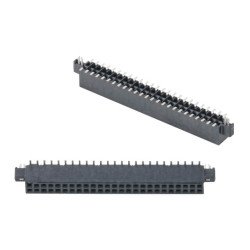 CONNECTOR RCPT 50POS 0.05 GOLD SMD