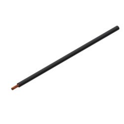 PVC MULTISTRAND WIRES 1MT 0.5MM BLACK - 60.7005-10021 PVC MULTISTRAND WIRES 1MT 0.5MM BLACK - 60.7005-10021