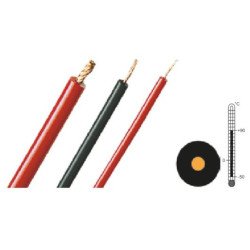 SILICON HIGH VOLTAGE WIRES 1MT 0.75MM RED - 61.7631-10022 SILICON HIGH VOLTAGE WIRES 1MT 0.75MM RED - 61.7631-10022