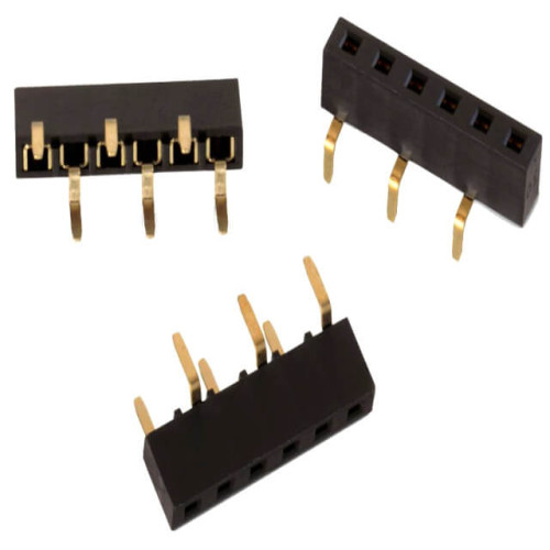 FEMALE HEADER 5PIN(1x5)2.54mm THT V/T BOTTOM ENTRY - 61300515721