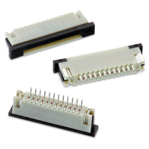 CONNECTOR FPC BOTTOM 12POS 1.00MM R/A - 68611214422