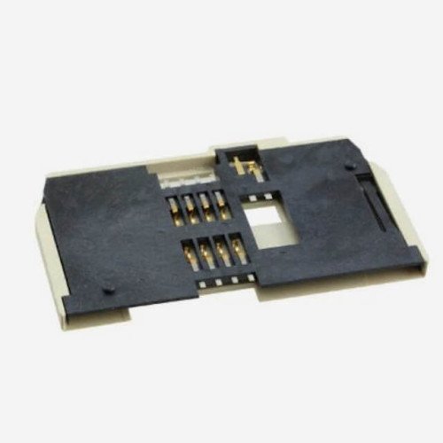 CONNECTOR SMART CARD PUSH-PULL R/A - 7312P0225A13LF