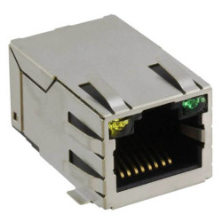 CONNECTOR MAGJACK 1PORT 100 BASE-T - 74980111211 CONNECTOR MAGJACK 1PORT 100 BASE-T - 74980111211