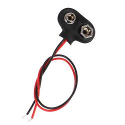 9V BATTERY CONNECTOR 10CM LENGTH 9V BATTERY CONNECTOR 10CM LENGTH