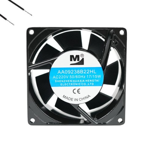 FAN 92x92x38MM 220V 0.07A 15W 2900RPM BB WIRE