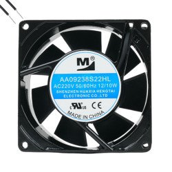 FAN 92x92x38MM 220V 0.07A 15W 2800RPM WIRE