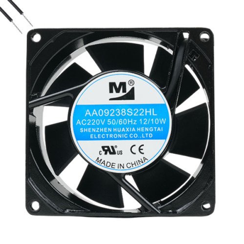 FAN 92x92x38MM 220V 0.07A 15W 2800RPM WIRE