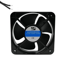 FAN 200x200x60MM 220V 0.27A 37W 2800RPM BB 2WIRE