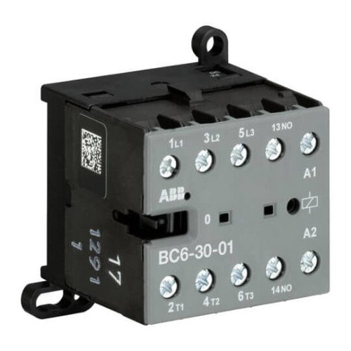 BC7-30-10 5,5kW 12A, 3P Mini Kontaktör, 1NA, 24VD BC7-30-10 5,5kW 12A, 3P Mini Kontaktör, 1NA, 24VD