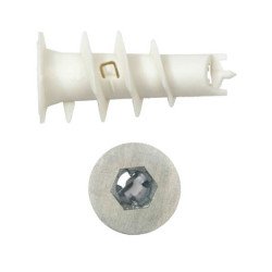 ALÇI LEVHA DÜBELİ PLASTİK 33mm