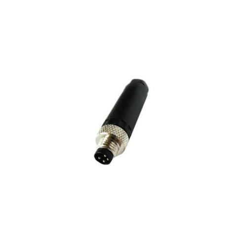 CONNECTOR MICRO JACK M8 4P MALE ASSEMBLY TYPE - ASM08AM04001 CONNECTOR MICRO JACK M8 4P MALE ASSEMBLY TYPE - ASM08AM04001