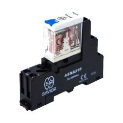 4 KONTAK RÖLE SOKETİ(ASN) VİDALI, DIN MONTAJ