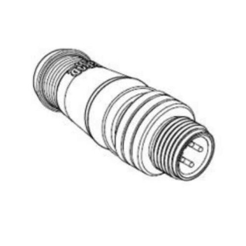 1201020002 PROFIBUS M12 SONLANDIRICI DUZ ERKEK