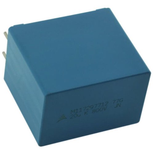 CAP.POL.20uF 800VDC 37.5MM 10% RADIAL