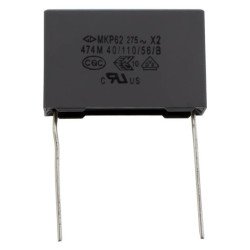 CAP.POL.470nF 275VAC 22.5MM 125C 20% X2 TB FTS