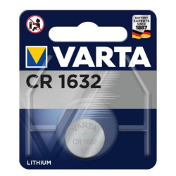 CR 1632 DÜĞME PİL-LİTYUM 3V BLISTER TEKLİ - CR1632-VARTA(6632112401)