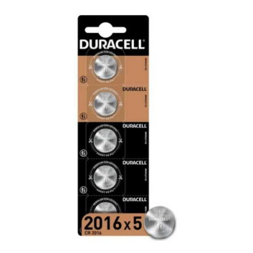 CR 2016 DÜĞME PİL-LİTYUM 3V KARTELA 5Lİ - CR2016-DURACELL K5
