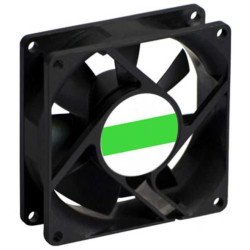 FAN 80x80x25MM 24V 0.15A 3.60W 3500RPM BB