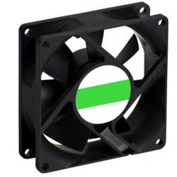 FAN 80x80x25MM 12V 0.20A 2.40W 2500RPM 2 WIRE