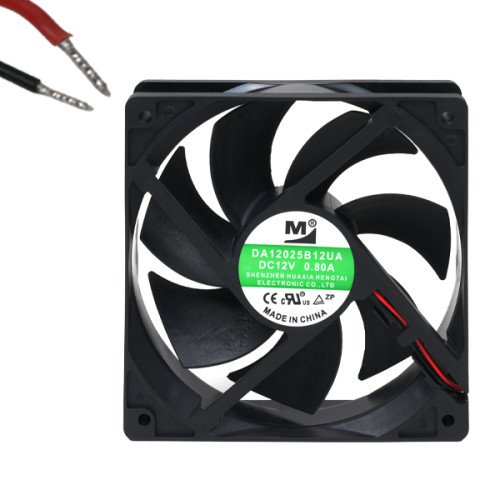 FAN 120x120x25MM 12V 0.80A 7.20W 3500RPM BB