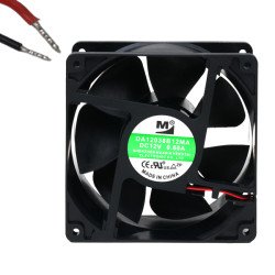 FAN 120x120x38MM 12V 0.6A 4.08W 2800RPM BB