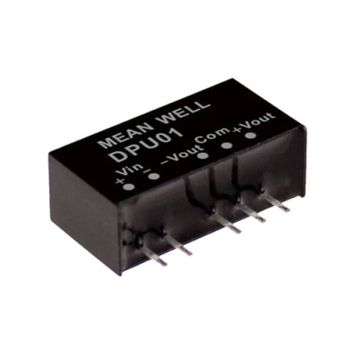 DC/DC CONV 1W 15VDC +/-15VDC 42mA - DPU01M-15 DC/DC CONV 1W 15VDC +/-15VDC 42mA - DPU01M-15