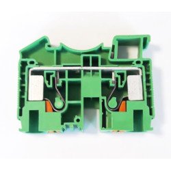 CONN.TERM BLK FEED THRU 10.20MM 1P GREEN - DS10-01P-14-00AH