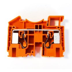 CONN.TERM BLK FEED THRU 10.20MM 1P ORANGE - DS10-01P-15-00AH