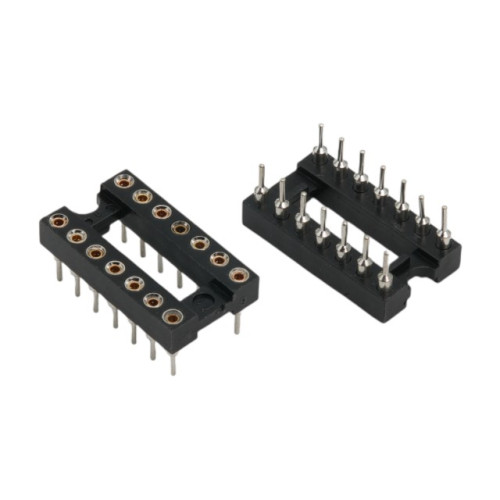 IC-SOCKET 14PIN PRECISION 0.3"(7.62MM) CONNFLY - DS1001-01-14BT1NSF6X IC-SOCKET 14PIN PRECISION 0.3"(7.62MM) CONNFLY - DS1001-01-14BT1NSF6X