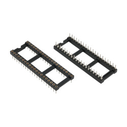 IC-SOCKET 40PIN PRECISION 0.6"(15.24MM) CONNFLY - DS1001-01-40BT1WSF6S