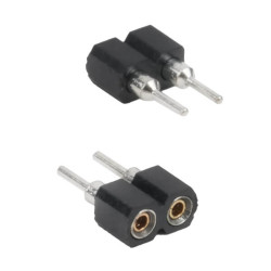 FEMALE HEADER 2PIN(1x2) 2.54mm THT V/T MACHINE PIN - DS1002-01-1X2V13 FEMALE HEADER 2PIN(1x2) 2.54mm THT V/T MACHINE PIN - DS1002-01-1X2V13