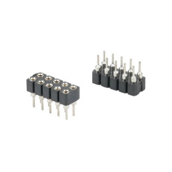 FEMALE HEADER 10PIN(2x5)2.54mm THT V/T MACHINE PIN - DS1002-01-2X5V13 FEMALE HEADER 10PIN(2x5)2.54mm THT V/T MACHINE PIN - DS1002-01-2X5V13