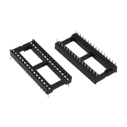 IC-SOCKET 32PIN DUAL WIPE 0.6"(15.24MM) CONNFLY - DS1009-32AT1WS-2A2