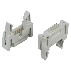 BOX HEADER LOCKED 10PIN(2x5) 2.54mm THT V/T MALE - DS1011-06-10SBT1A7 BOX HEADER LOCKED 10PIN(2x5) 2.54mm THT V/T MALE - DS1011-06-10SBT1A7