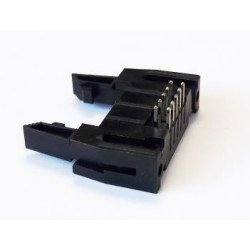 BOX HEADER LOCKED 10PIN(2x5) 2.54mm THT R/A MALE BOX HEADER LOCKED 10PIN(2x5) 2.54mm THT R/A MALE