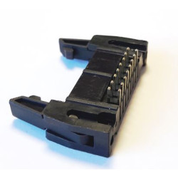 BOX HEADER LOCKED 16PIN(2x8) 2.54mm THT R/A MALE - DS1011-16RBSIB7-B