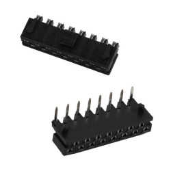 FEMALE HEADER 15PIN 1.25MM THT R/A 3.70MM - DS1013-02-15FR6B