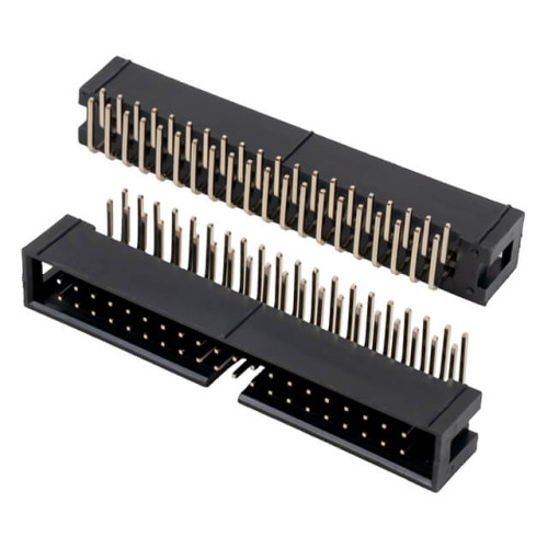 CONNECTOR BOX HEADER 40PIN(2x20) THT R/A MALE - DS1013-40RSIB-B-0