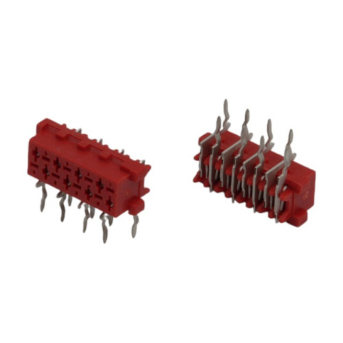 MICRO MATCH 8PIN FEMALE RED 90C CONNFLY - DS1015-05-8R6XT