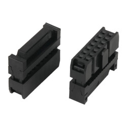 CONNECTOR IDC 14PIN (2x7) 180C BLACK CONNFLY - DS1016-14MANBB CONNECTOR IDC 14PIN (2x7) 180C BLACK CONNFLY - DS1016-14MANBB