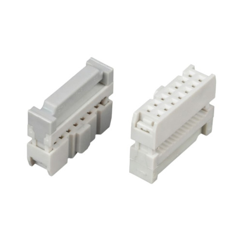 CONNECTOR IDC 14PIN (2x7) 180C GRAY CONNFLY - DS1016-14MANBG CONNECTOR IDC 14PIN (2x7) 180C GRAY CONNFLY - DS1016-14MANBG