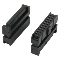 CONNECTOR IDC 20PIN (2x10) 180C BLACK CONNFLY - DS1016-20MANBB CONNECTOR IDC 20PIN (2x10) 180C BLACK CONNFLY - DS1016-20MANBB